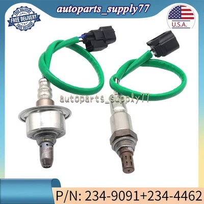 2x sensores de oxígeno O2 delanteros y traseros para Honda Accord 2008 2009 2010 2011 2012 2,4 L Foto 1 de 4