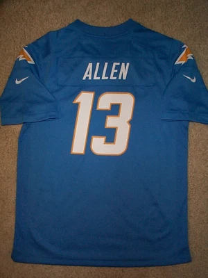 (2025-2026) Nike Chargers Keenan Allen NFL NFL ($100) Jersey JUVENTUD NIÑOS NIÑOS NIÑOS (xl) Foto 1 de 3