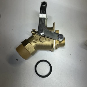 Brand New  Justrite 08552 Brass Drum Gate Valve 2” NPT Thread   - Picture 1 of 11