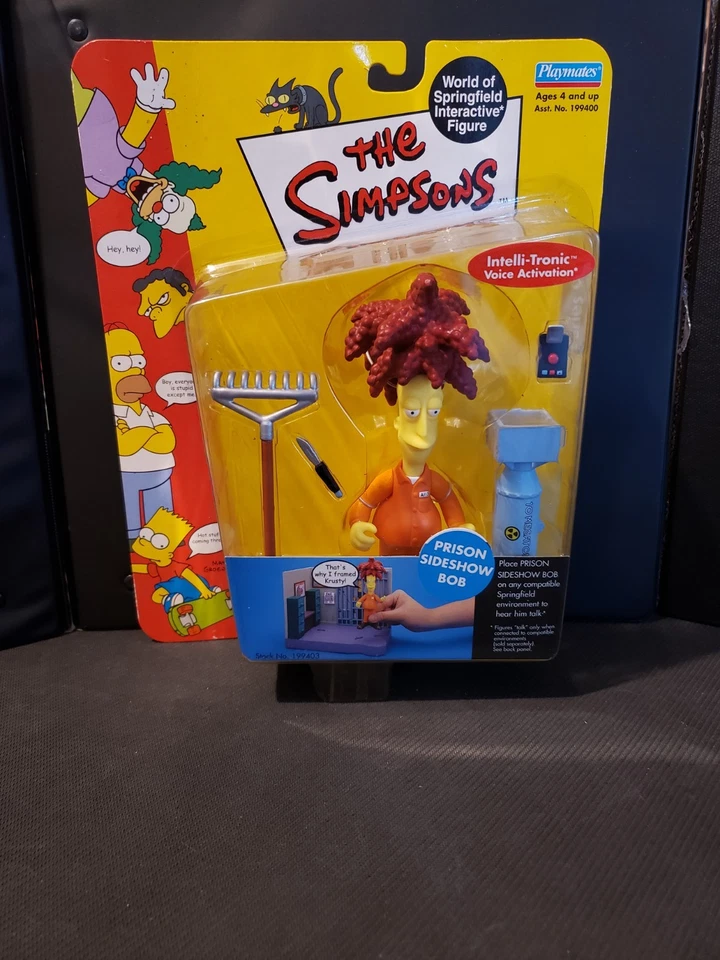 Playmates Toys The Simpsons Prison Sideshow Bob Series 9 Action Figure Fp20