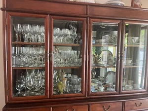 China Closet, Rosewood, contents not included - Picture 1 of 4