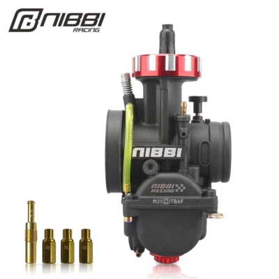 NIBBI Motorcycle Carburetor PWK 38mm For Honda CR250R 1978-2008 CR250M 1974-1976 - Image 1 of 4