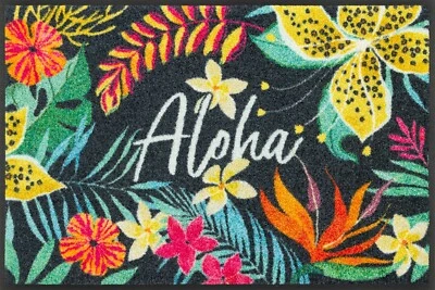 Fußmatte KLEEN-TEX  wash + dry Design ALOHA 50 x 75 cm Nr. 070125 - Bild 1 von 2