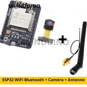 ESP32-CAM carte Développement ESP32 WIFI Bluetooth + Camera + Antenne. - Bild 1 von 2