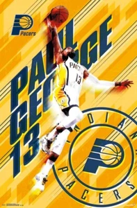 PAUL BROWN BASKETBALL POSTER Indiana Pacers #13 36x24" shipped rolled - Picture 1 of 13