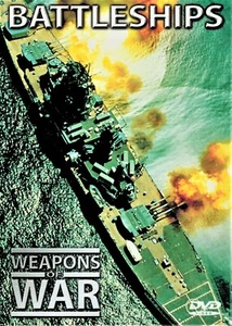 WEAPONS OF WAR - Battleships DVD + BOOK 7 WORLD WAR TWO WWII Navy BRAND NEW R0 - Picture 1 of 2