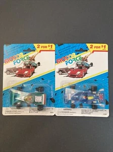 2 LOT VINTAGE Motor Force TOY CARS, Formula 1 Style Race Cars 🏎️ - Bild 1 von 9