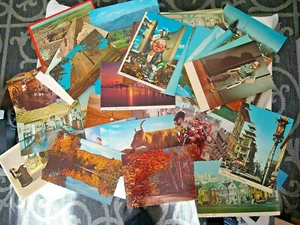 ¡Lote de 70+ postales antiguas de Escocia, Wisconsin, Florida y más! - Imagen 1 de 1