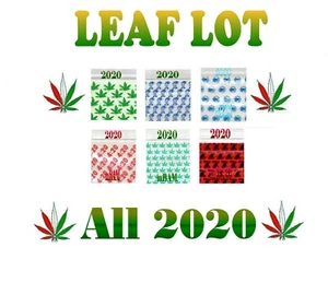 Lote de 100 hojas 2020 Apple 2,5 3,0 mil mini bolsas Leaf Boy Smokin' Stay High - Imagen 1 de 11