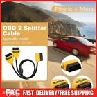 Autool Obd2 Splitter Cable Obd Ii 2 16Pin Male To Female 1 To 2 Extension Cord