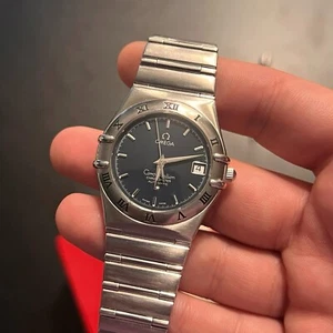 OMEGA Constellation 368.1201 - Black Dial 35mm Watch With Box - Picture 1 of 6