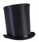 Tall Black Top Hat Magician Steampunk Ringmaster Extra Tall Costume Accessory