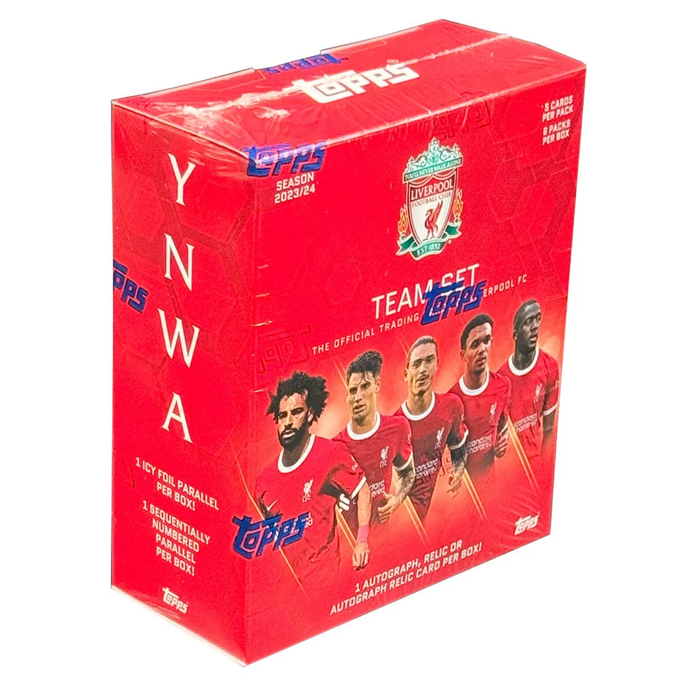 Topps Liverpool FC Team Set 2023/24 - 1 Box