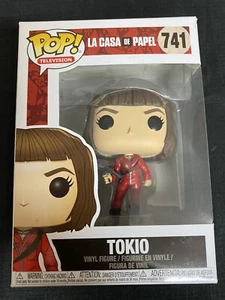 Tokio La casa de papel Money Heist #741 Funko pop! vinilo RARO - Imagen 1 de 6