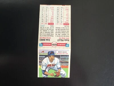 1955 Topps Doubleheader #31-32 Banks-Pollet EX-EM - Image 1 of 2