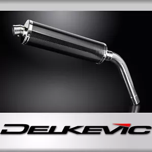 BMW F850GS F750GS 2019-2023 Slip On 18" Oval Carbon Exhaust Muffler Kit - Foto 1 di 5