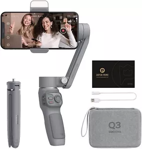 Zhiyun Smooth Q3 Combo 3-Achsen Smartphones Gimbal Stabilisator für iPhone 14 13 - Bild 1 von 12