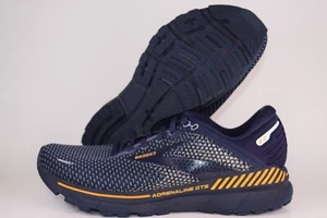 Scarpe da corsa Brooks Adrenaline GTS 22 "Pavone/Grigio/Girasole" da uomo taglia 9 D - Foto 1 di 12