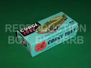 Corgi #151 Lotus Mark XI Le Mans - Reproduction Box by DRRB - Picture 1 of 2