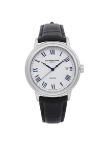 Reloj automático para hombre Raymond Weil Maestro esfera plateada 2837-STC-00658 - Imagen 1 de 6