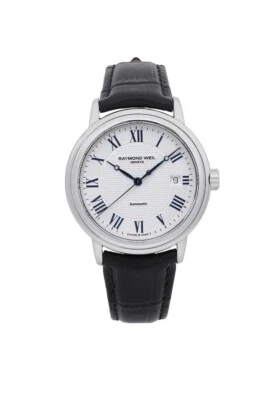 Reloj para hombre Raymond Weil Maestro automático esfera plateada 2837-STC-00658 Foto 1 de 4