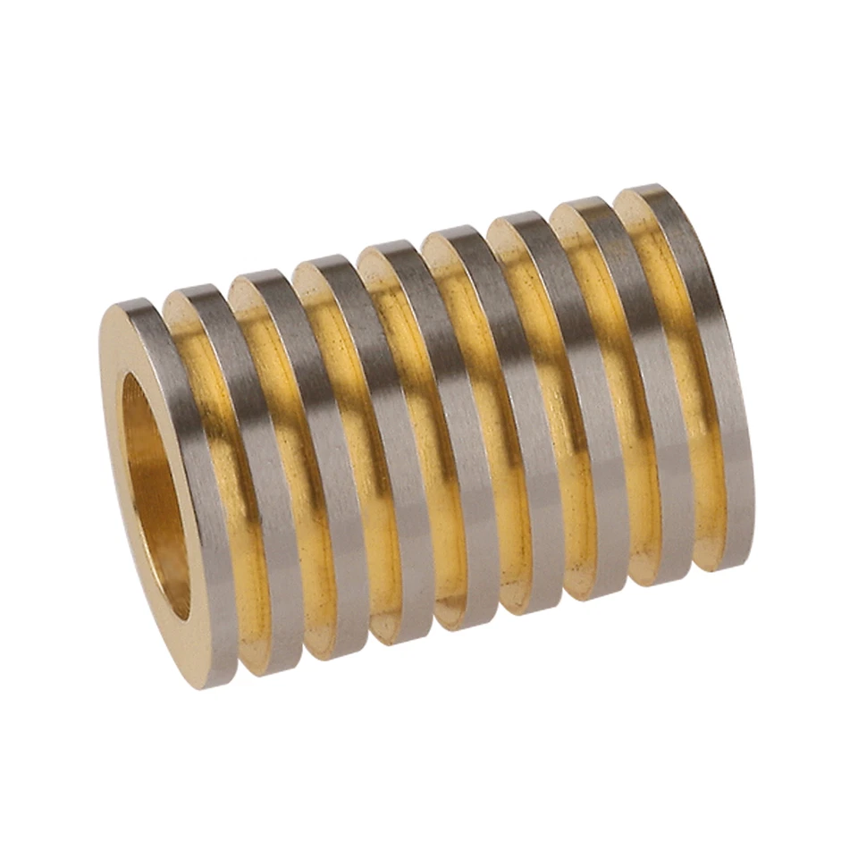 ernstes Design Edvita Anhänger An164 Edelstahl Teilvergoldet Wechselhülse