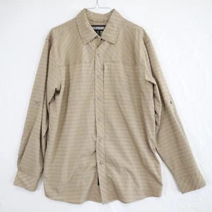 Blackhawk! Warrior Wear Shirt Mens Medium Outdoor Snap Front Plaid Long Sleeve - Picture 1 of 8