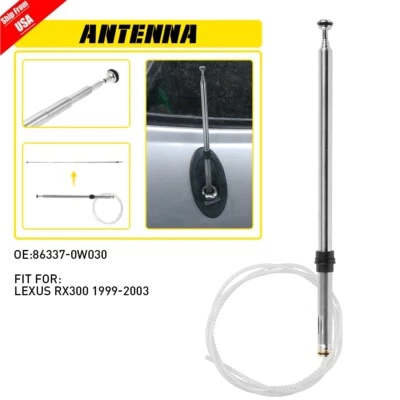 Антенна питания автомобильная воздушная для Lexus RX300 1999-2003 AM FM радио мачта кабельный столб - Изображение 1 из 4