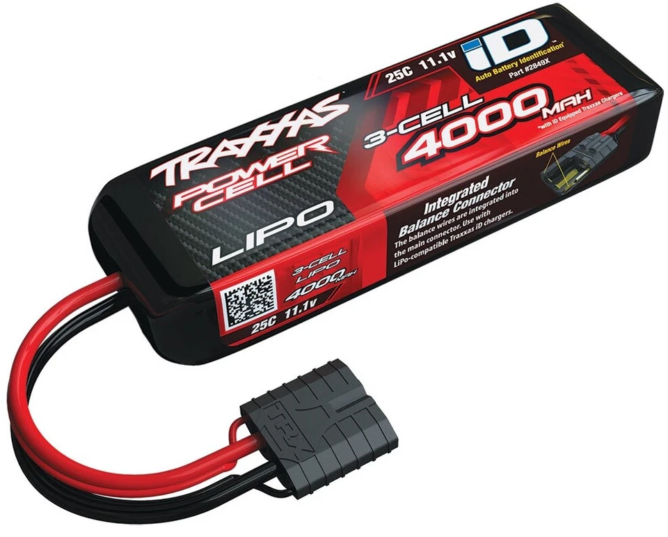 Traxxas TRX2849X LiPo Akku 4000mAh 11,1V 3-Zellen 25C (Traxxas iD-Stecker) - Bild 1 von 1