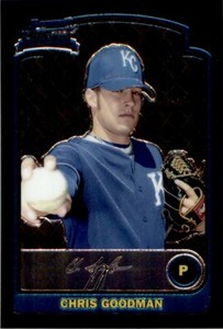 2003 BOWMAN CHROME DRAFT PICKS & PROSPECT - RC #BDP71 CHRIS GOODMAN KANSAS CITY
