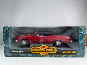 Ertl 1967 Chevrolet Chevy Chevelle L-78 American Muscle 1/18 Diecast - Picture 1 of 8