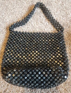  The Sak Wooden Beaded Handbag/Shoulder Bag - Picture 1 of 6