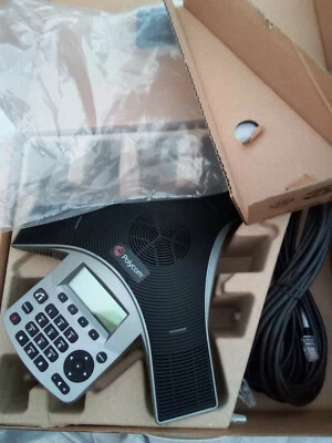 New Polycom SoundStation IP 5000 SIP Conference Phone Compatible w/ Asterisk PBX - Image 1 of 3