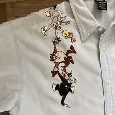 WB Studio Store Loony Tunes Embroidered Shoulder Medium 1997