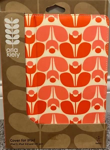Funda para iPad Orla Kiely Belkin Naranja Rosa Flores Nueva en Caja iPad 2, 3 y 4 Gen - Imagen 1 de 4