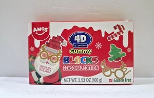 Ship N 24 Hours. New-Amos Season Edition Gummy Blocks Gummy Gluttern Free 3.53oz - Picture 1 of 2