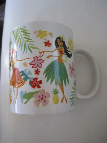 Island Hula Honey Hawaiian Mug GUC Cover