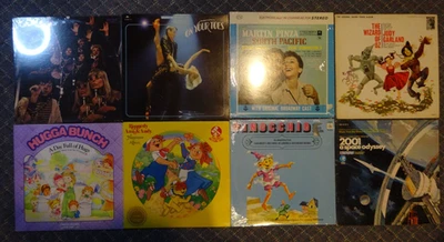 Vinyl Record Lot x 8 Broadway, Soundtracks, Childrens Some Sealed - Image 1 of 2