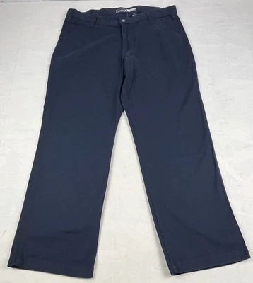 Pantalones de trabajo Carhartt 38x30 resistentes flexibles calce relajado de lona para hombre azul marino BN2291-M NUEVOS CON ETIQUETAS Foto 1 de 4