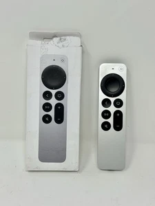 Apple Siri Remote 3rd Gen. for Apple TV 4K/HD A2854 USB-C ~ Silver - Read - Picture 1 of 6