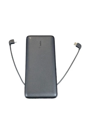 Aa6U Belkin BoostCharge Plus 10000mAh USB-C Portable Charger w/Integrated Cable - Image 1 of 4