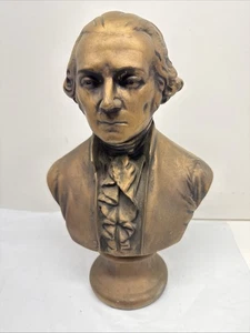 Vintage Präsident George Washington Kopf Büste Statue Figur Figur - Bild 1 von 9