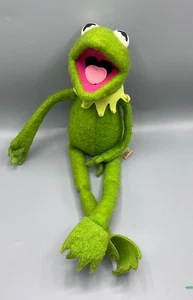 Vintage 1978 Henson Associates Kermit the Frog Plush – 17” Felt/Polyester – Rare - Picture 1 of 15
