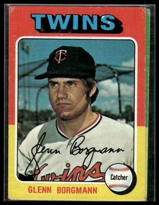 1975 Topps #127 Glenn Borgmann - Image 1 of 2