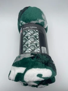 NEW YORK JETS Super Plush Throw 50"x70" NFL Throw Blanket - Picture 1 of 4