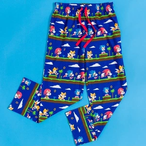 Official Sonic The Hedgehog Pixel Scene Lounge Pants : S,M,L,XL,XXL,3XL,4XL - Picture 1 of 4
