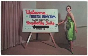 Convención de Directores de Funerarias 1961•Bienvenido•POSTAL PUBLICITARIA - Imagen 1 de 2