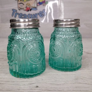 Set Shaker Sale e Pepe The Pioneer Woman Adeline Vetro Teal Vedi Descrizione  - Foto 1 di 4