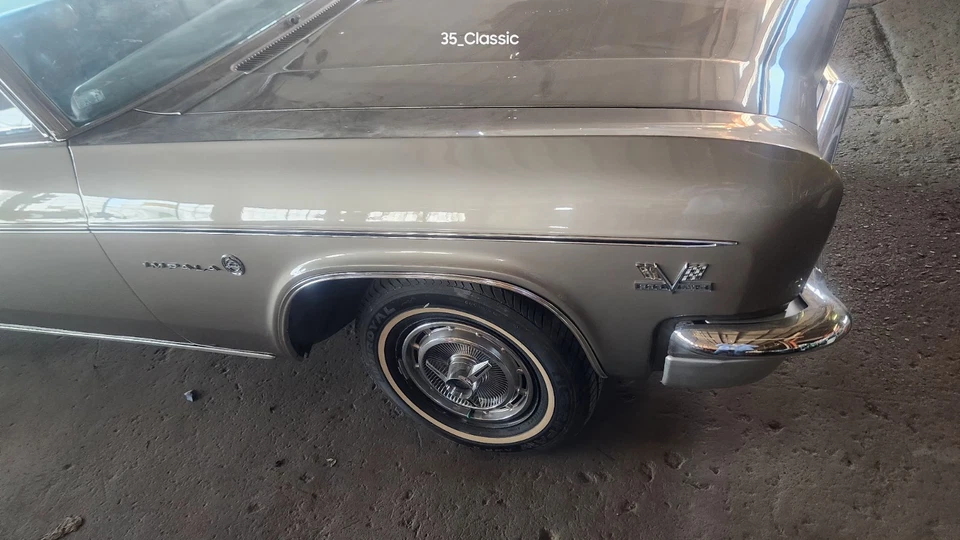 Chevrolet Impala 1966 guardabarros delantero lateral par moldura moldura 66 Foto 1 de 1