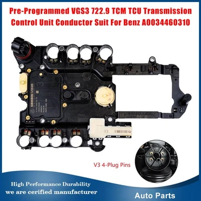 TCU 722.9 Transmission Control Unit VGS3 A0034460310 For MercedesBenz 2008* - Image 1 of 4